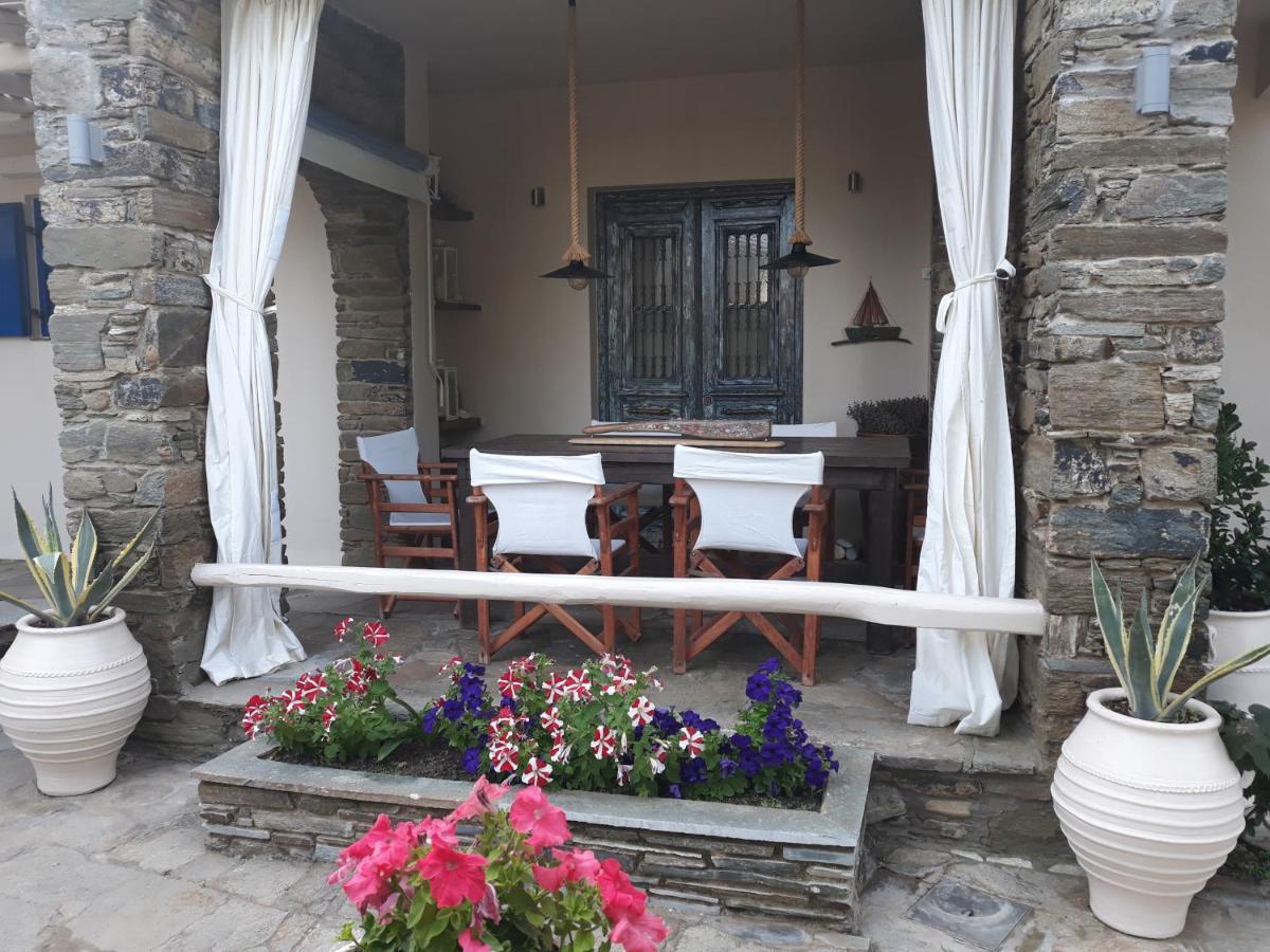 Вілла Romanos Summer House Agios Romanos Екстер'єр фото